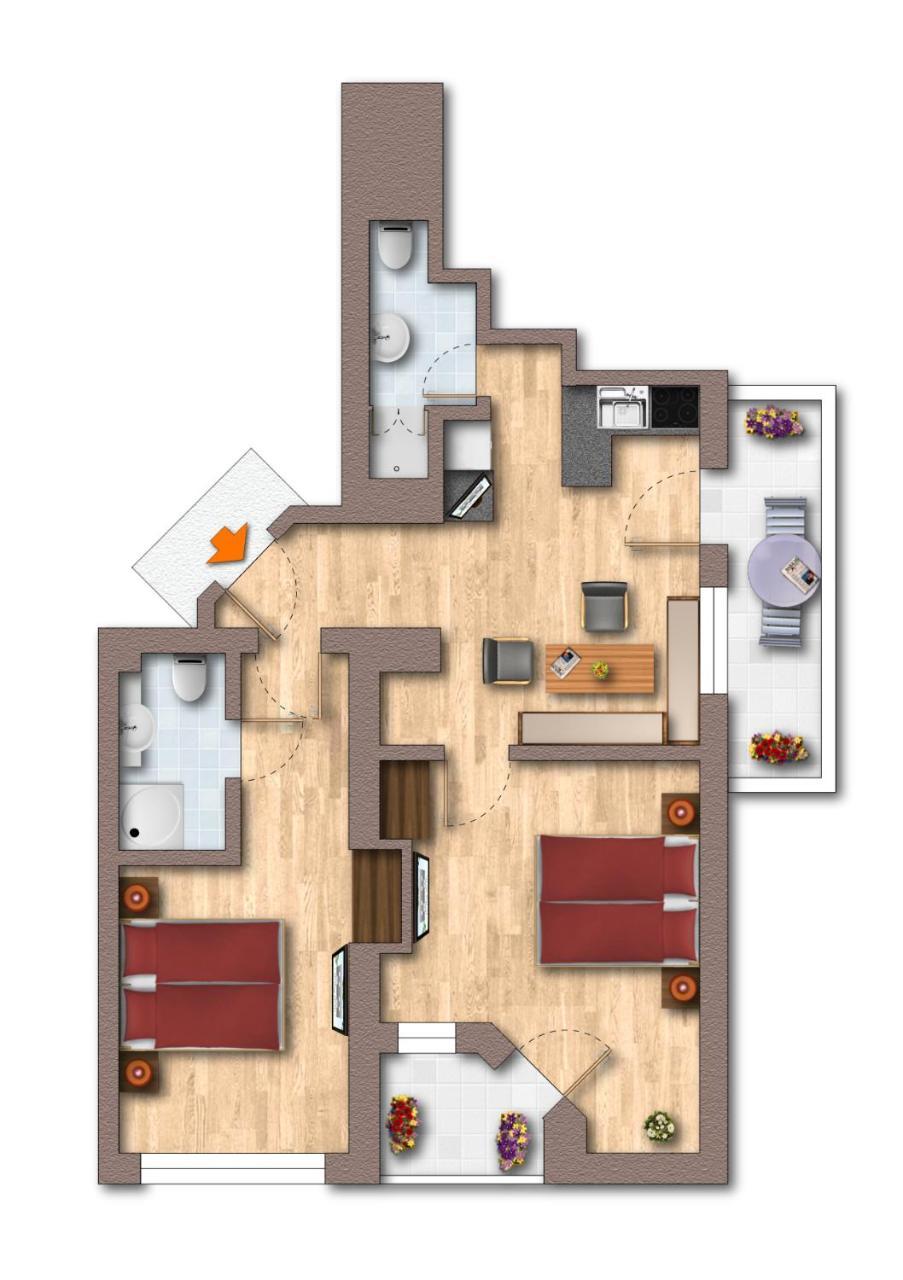 Appartement Schneeberger Zell am Ziller Exterior foto